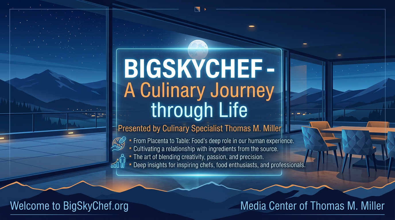BigSkyChef.org — A Culinary Journey through Life, presented by Thomas M. Miller